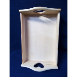 Tacka z sercem 30x20cm, taca serce , tacka serce, taca